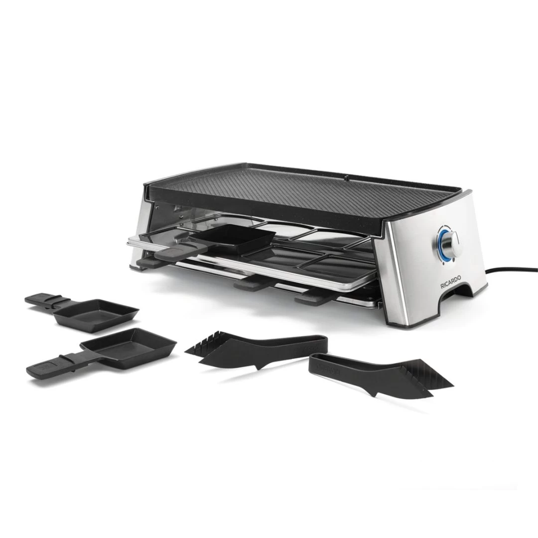 Ensemble à Raclette En Acier Inoxydable 3 Ensemble à Raclette En Acier Inoxydable