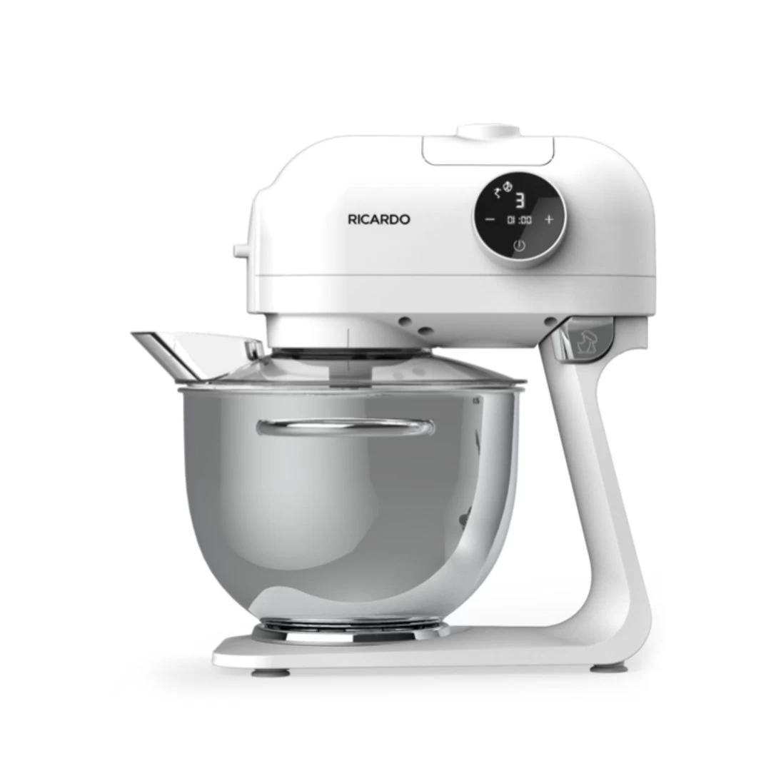 Batteur Sur Socle Numérique - Blanc 3 Batteur Sur Socle Numérique - Blanc