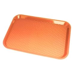 Plateau De Cafétéria 12" X 16" - Orange