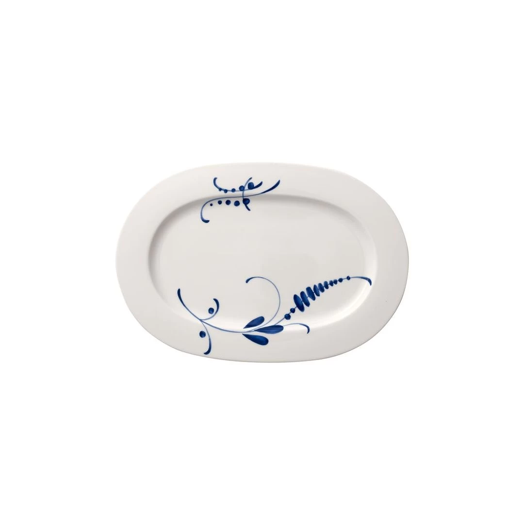 Villeroy & Boch Assiette De Service Ovale 13,25" - Vieux Luxembourg Brindrille 3 Villeroy & Boch Assiette De Service Ovale 13,25" - Vieux Luxembourg Brindrille