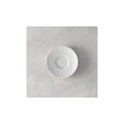 Villeroy & Boch Soucoupe Pour Demi-tasse 4,75" - Manufacture Rock Blanc