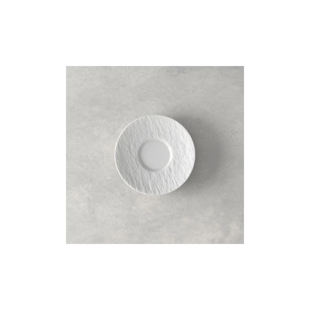 Villeroy & Boch Soucoupe Pour Demi-tasse 4,75" - Manufacture Rock Blanc 3 Villeroy & Boch Soucoupe Pour Demi-tasse 4,75" - Manufacture Rock Blanc