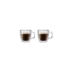 Bodum Ensemble De Deux Tasses En Verre à Double Paroi 10 Oz - Bistro