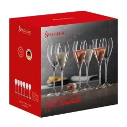 Spiegelau Ensemble De Six Flûtes à Champagne 5,6 Oz -Maison-Cuisine 4340189 04