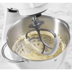 Batteur Sur Socle Numérique - Blanc 13 Batteur Sur Socle Numérique - Blanc -Maison-Cuisine 63444 digital stand mixer flat mixing paddle