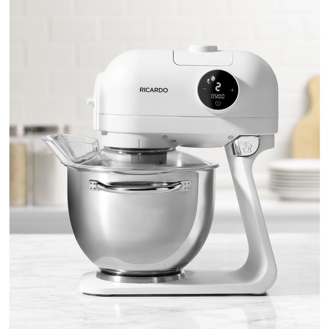 Batteur Sur Socle Numérique - Blanc 4 Batteur Sur Socle Numérique - Blanc – Image 2