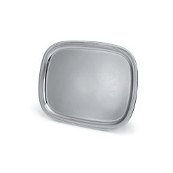 Plateau De Service En Acier Inoxydable Elegant Reflections 23,5" X 18,5"