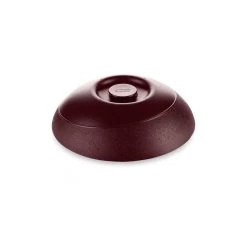 Couvre-assiettes En Plastique Isolants Allure - Bourgogne (caisse De 12)