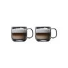 Ensemble De Deux Tasses En Verre à Double Paroi 16,1 Oz -Maison-Cuisine bg02775