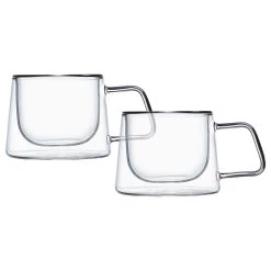 Ensemble De 2 Tasses à Espresso Double Paroi 3,7 Oz - Barista Gem