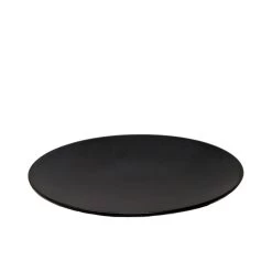Assiette Ronde Forme Coupe 10.8" - Noir