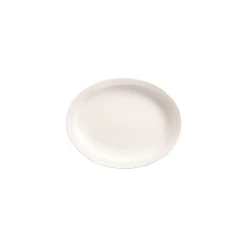 Assiette De Service Ovale 13" X 10" - Porcelana