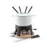 Ensemble à Fondue En Fonte Avec Brûleur - Sierra Blanc 1 Ensemble à Fondue En Fonte Avec Brûleur - Sierra Blanc -Maison-Cuisine f66707 1 1