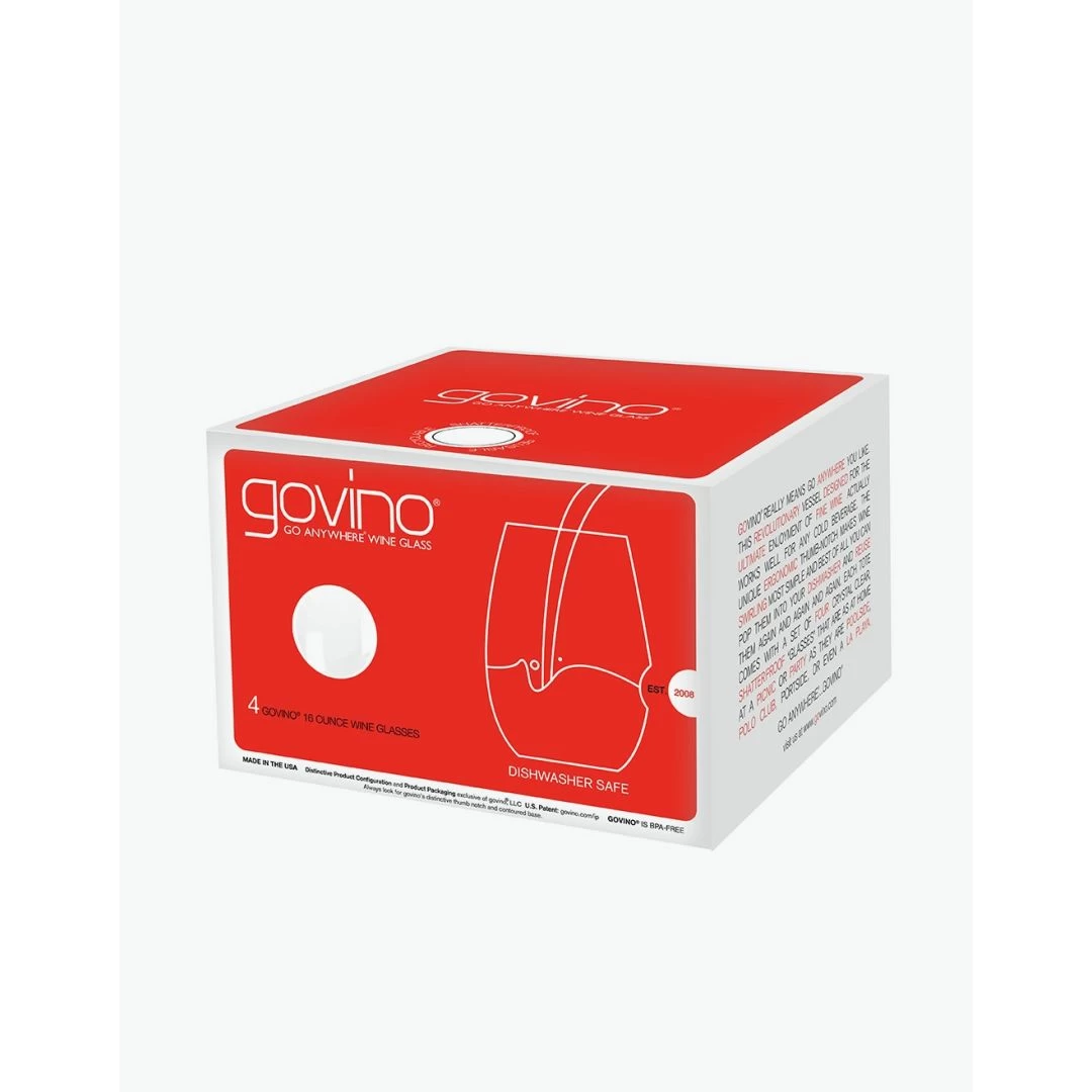 Ensemble De 4 Verres à Vin En Plastique 16 Oz 4 Ensemble De 4 Verres à Vin En Plastique 16 Oz – Image 2