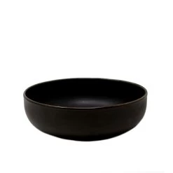 Bol Rond Et Profond Forme Coupe 8.4" - Noir