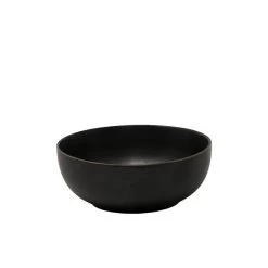 Bol Rond Et Profond Forme Coupe 6,4" - Noir