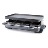 Ensemble à Raclette En Acier Inoxydable Et En Fonte D'aluminium - Classic Noir -Maison-Cuisine kf 77041 2360x