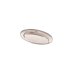 Plateau De Service En Acier Inoxydable 18"