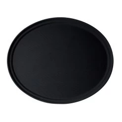Plateau De Service Ovale Camtread 24" X 29" - Noir