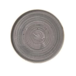 Assiette Coupe Stonecast 11" - Gris Poivre